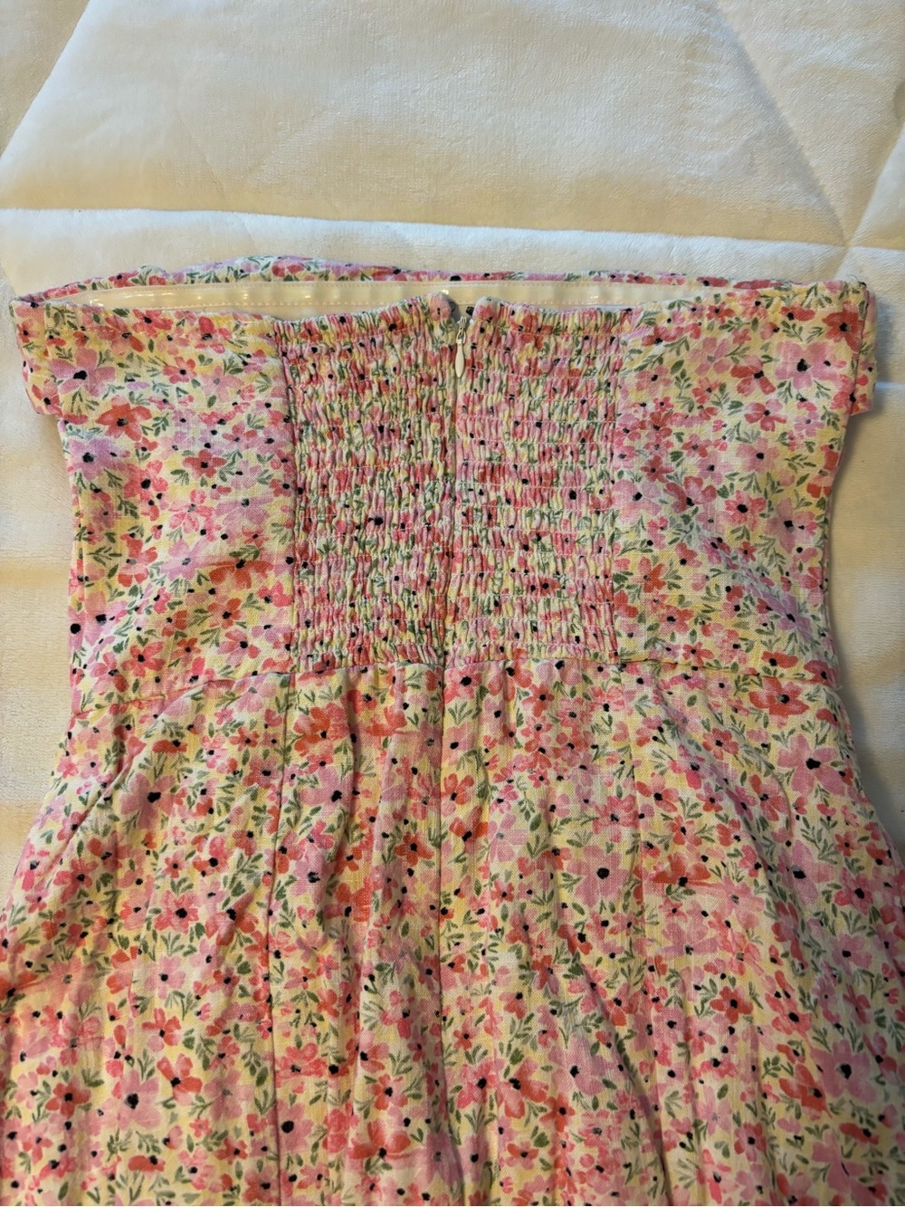 Aeropostale floral bandeau mini dress